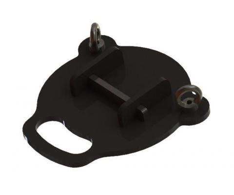 Circular Ram Support with fixings WSP-M