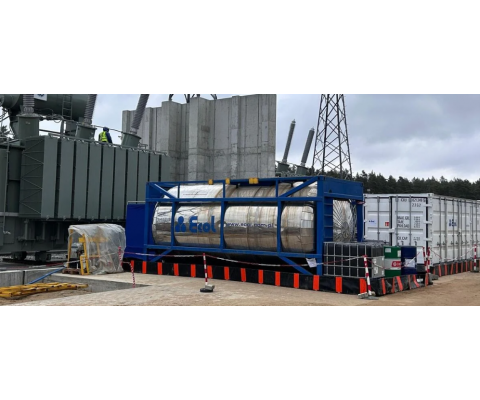 Spill Containment Berms